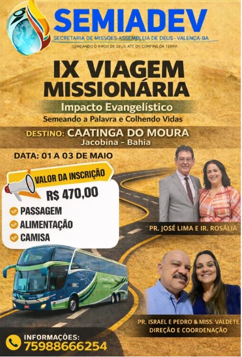 IX Viagem Missionária