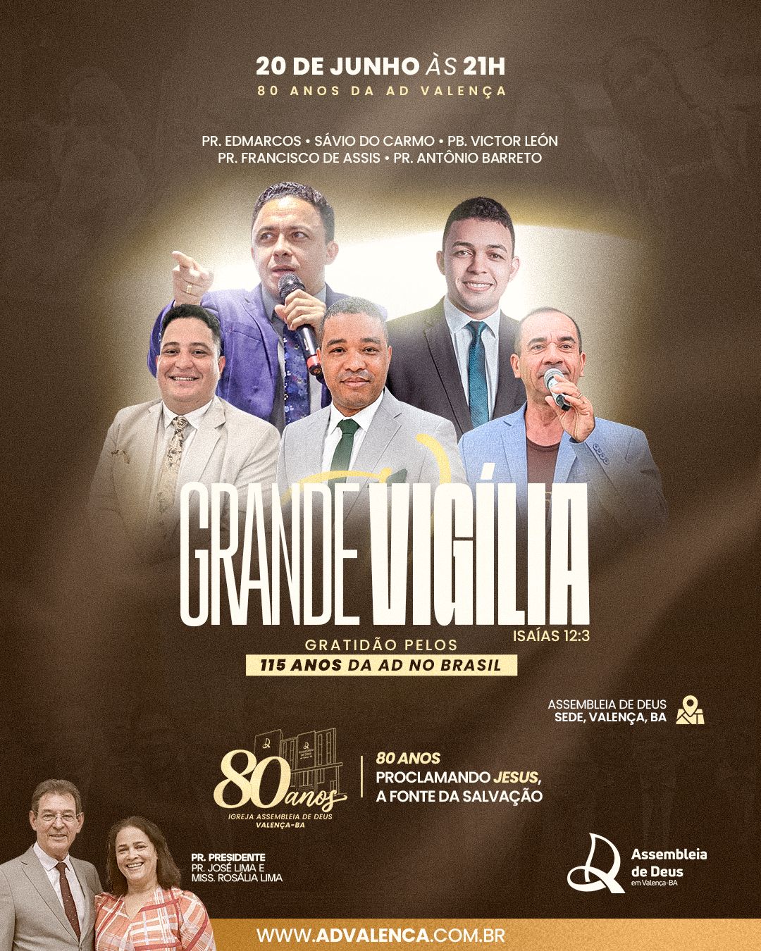 Grande Vigília - 115 anos AD Brasil