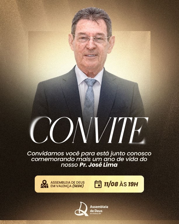 Culto de gratidão - Aniversário de Pr. José Lima